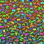 Увлекательная игра найти жирафа на картинках