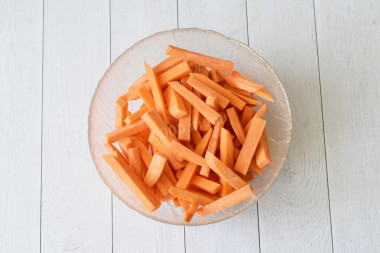 Батат фри в аэрогриле