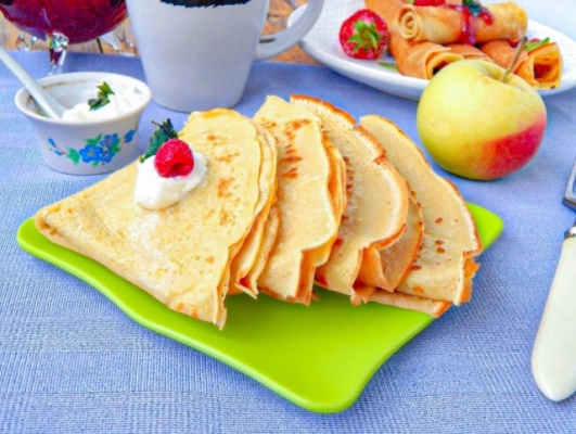 Блины из рисовой муки