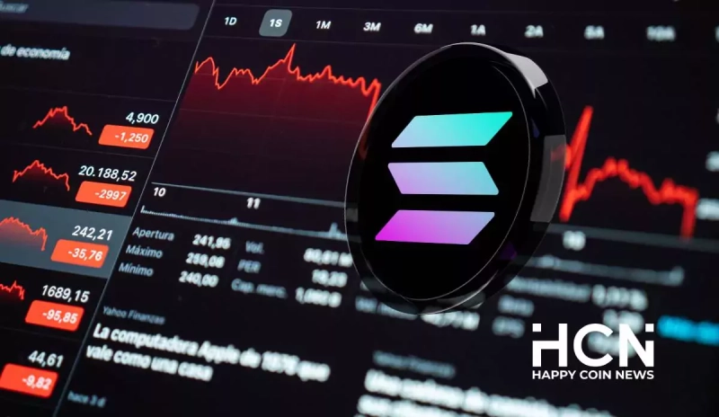 Чем обусловлено падение цены Solana сегодня почти на 5%?