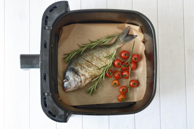 Дорадо в аэрогриле