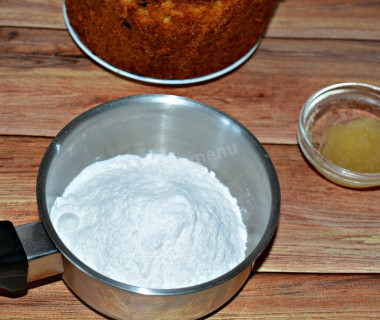 Глазурь для кулича с желатином без яиц не крошится не липнет