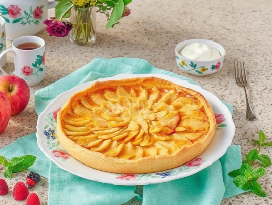 Яблочный пирог тарт