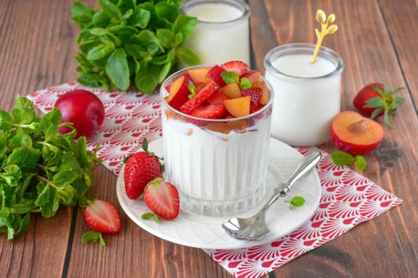 Йогурт в аэрогриле