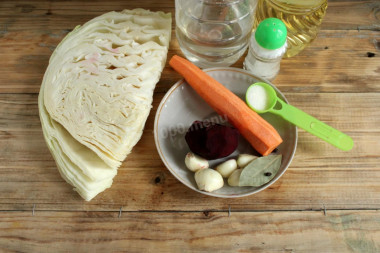 Капуста Пилюска со свеклой