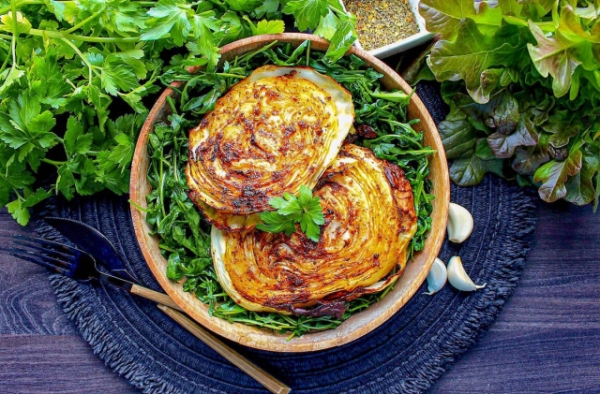 Капуста в аэрогриле