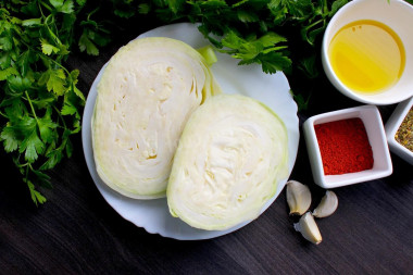 Капуста в аэрогриле