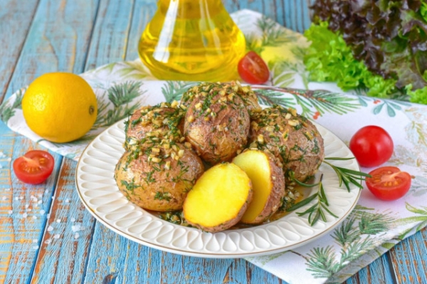 Картофель запеченный в аэрогриле