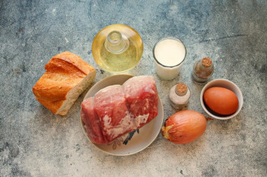 Классические котлеты из свинины