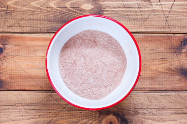 Классическое шоколадное печенье домашнее