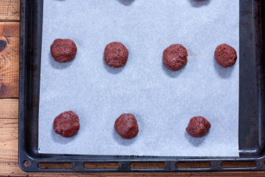 Классическое шоколадное печенье домашнее