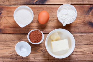 Классическое шоколадное печенье домашнее