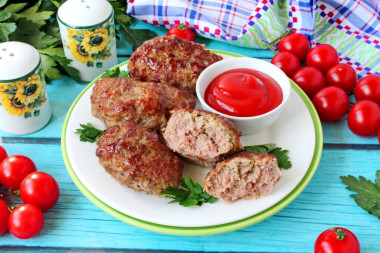 Котлеты из говядины классические