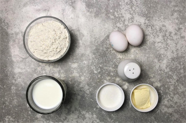 Красивые блины в духовке мягкие толстые