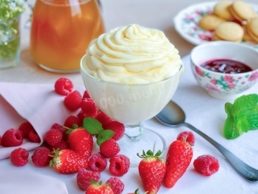 Крем пломбир на сливках