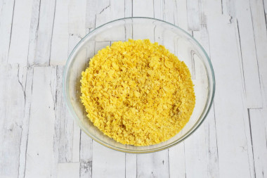 Курица в панировке на сковороде