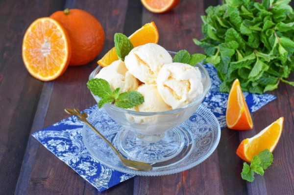 Легкое домашнее мороженое