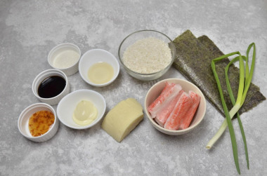 Ленивые роллы запеченные в духовке