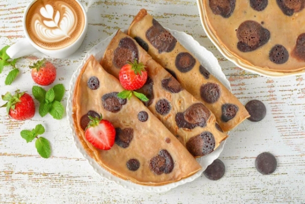 Леопардовые блины