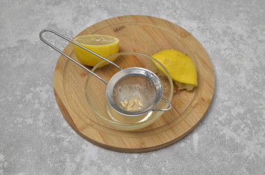 Лимонная глазурь для кулича