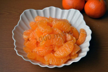 Мандариновый торт