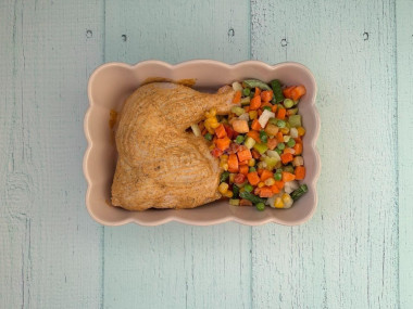 Мексиканская смесь с курицей