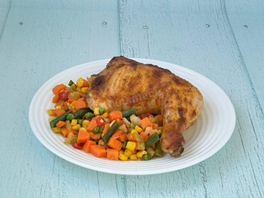 Мексиканская смесь с курицей