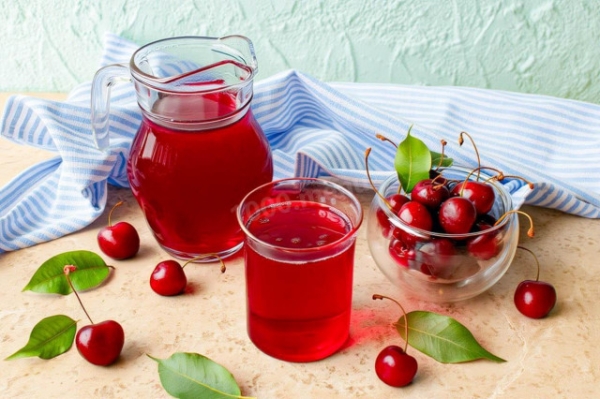 Морс из вишни