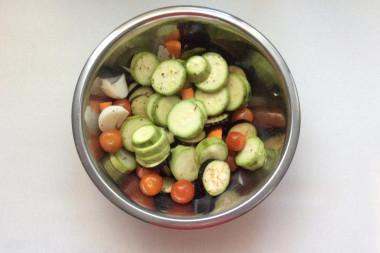 Овощи в аэрогриле