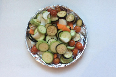 Овощи в аэрогриле