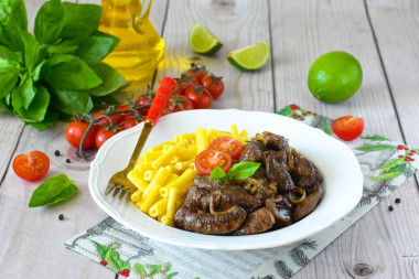 Печень говяжья в аэрогриле