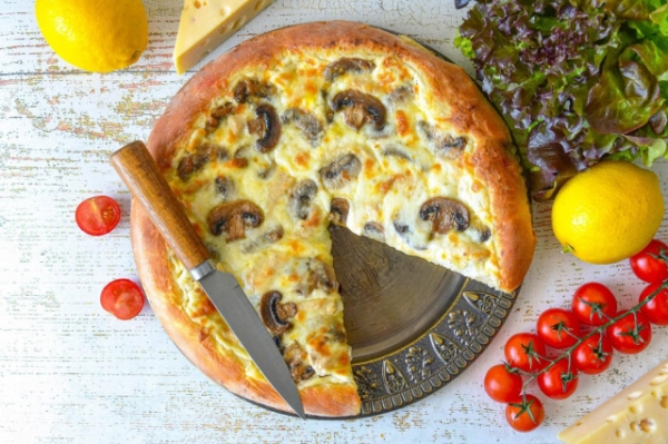 Пицца жульен