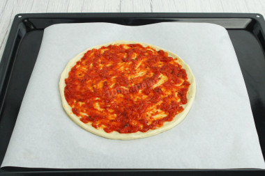 Постная пицца