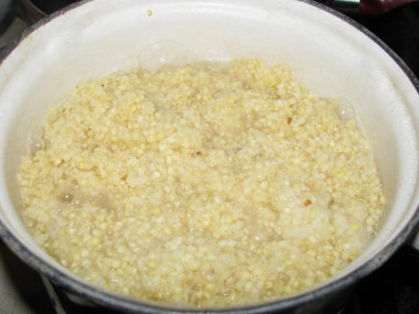 Постная пшенная каша