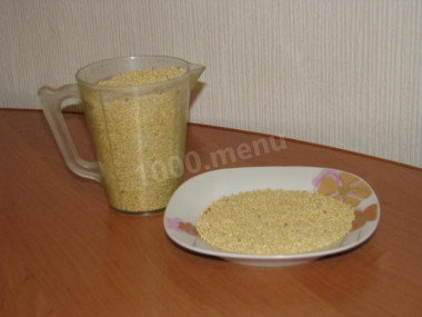 Постная пшенная каша