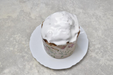 Сахарная глазурь с желатином для кулича не липнет