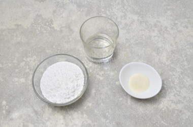 Сахарная глазурь с желатином для кулича не липнет