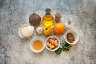 Салат из свеклы без майонеза