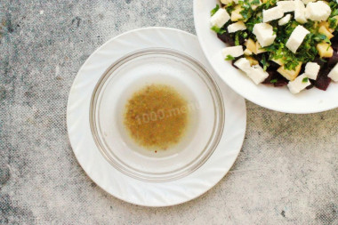 Салат из свеклы без майонеза