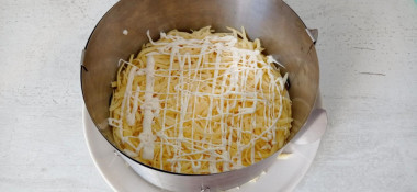 Салат с курицей и морковью по-корейски