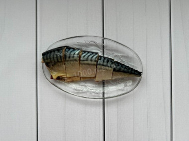 Скумбрия с майонезом и луком в духовке