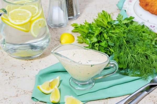 Соус к жареной рыбе