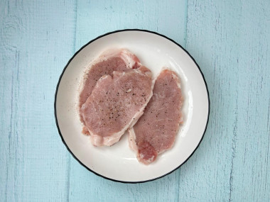 Свинина с картошкой в сметане