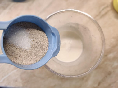 Тесто на сухом молоке на пирожки