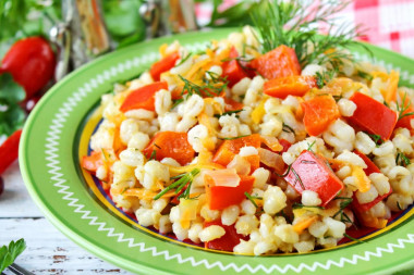 Вкусная перловка на гарнир