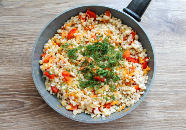 Вкусная перловка на гарнир