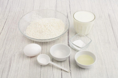 Заливной пирог с курицей и грибами