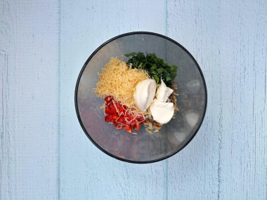 Фаршированные шампиньоны в аэрогриле