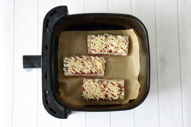 Филе рыбы в аэрогриле