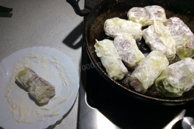 Голубцы из молодой капусты